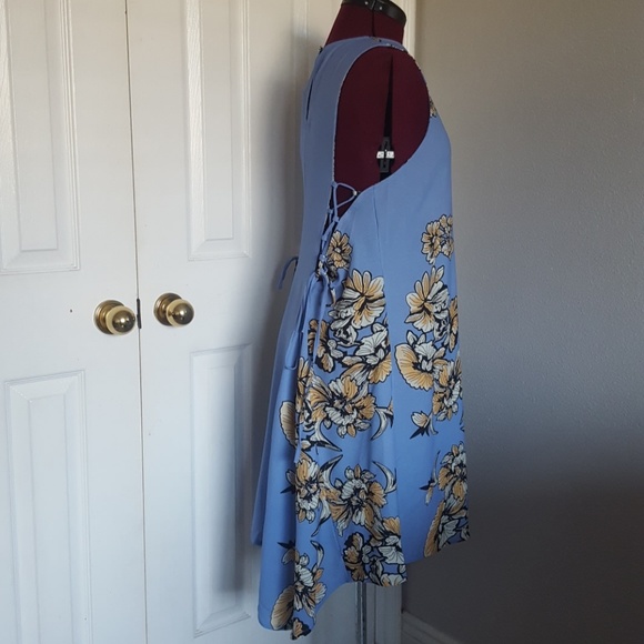 Beach Summer Cover up Loose Dress One size - Picture 3 of 8